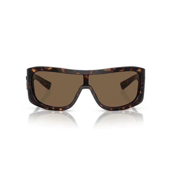 Dolce&Gabbana DG4454 brown tortoise rectangle sunglasses NWOT DOLCE GABBANA 4459 502/73 56 | SUNGLASSES Men 2026 EyeShop main image 4
